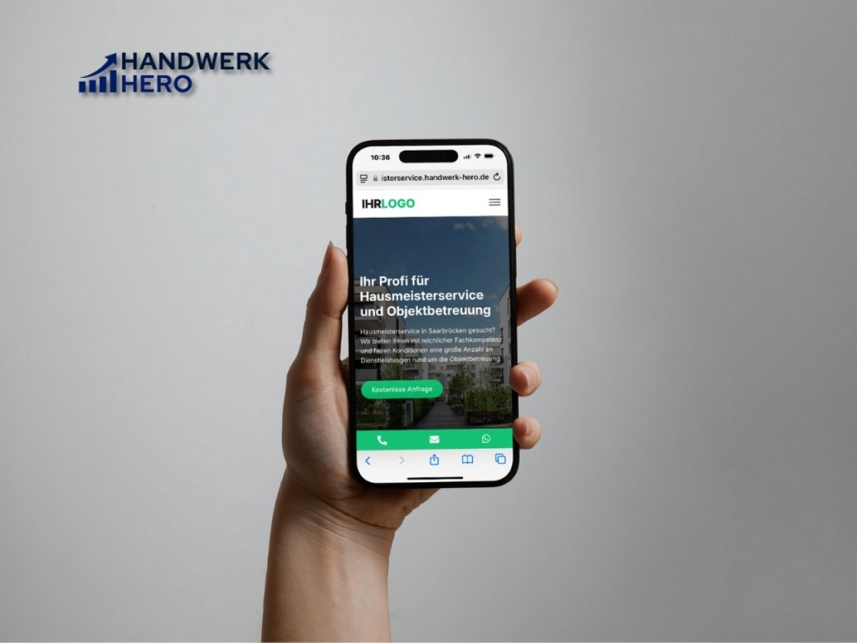 Hausmeisterservice online sichtbar machen – ab 89 € monatlich!